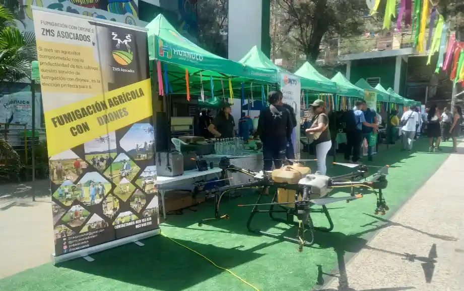 Huánuco: Producers participate in agricultural technology fair