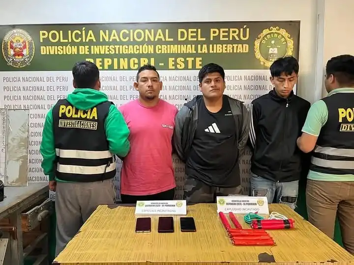 Estos son los tres sospechosos detenidos por la Policía.