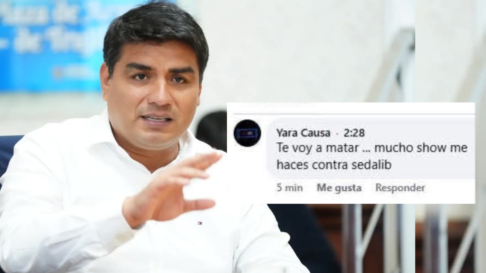 trujillo: alcalde mario reyna es amenazado de muerte