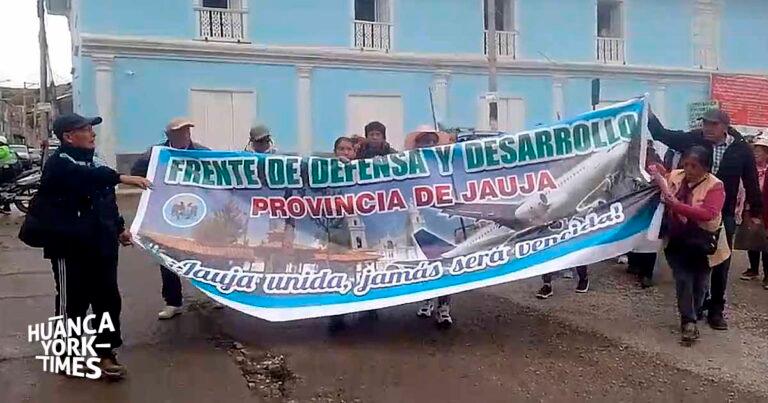 junín: paro de 48 horas en jauja pierde fuerza por escaso respaldo de gremios, admite dirigente