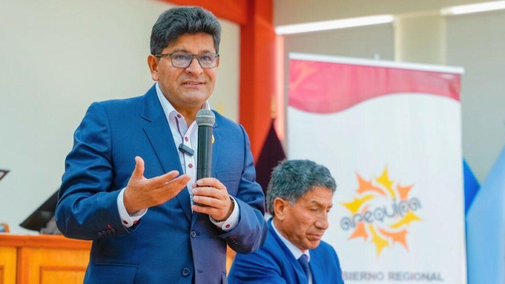 gobernador de arequipa sobre posible reelección: "no estoy avocado a la parte política ni elecciones"