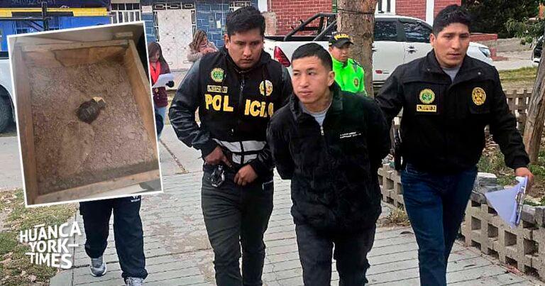 huancayo: condenan a más de seis años a joven que portaba granada y municiones en centro comercial