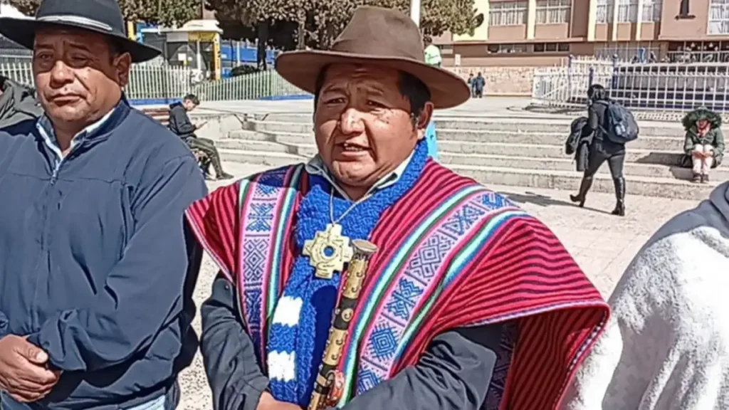 san román: autoridades originarias de puno anuncian protestas contra ley que atenta contra sus territorios ancestrales