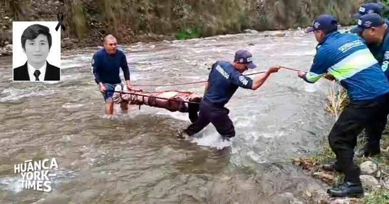 huancayo: matan a joven investigado por asesinato de su amigo y lo tiran al río shullcas