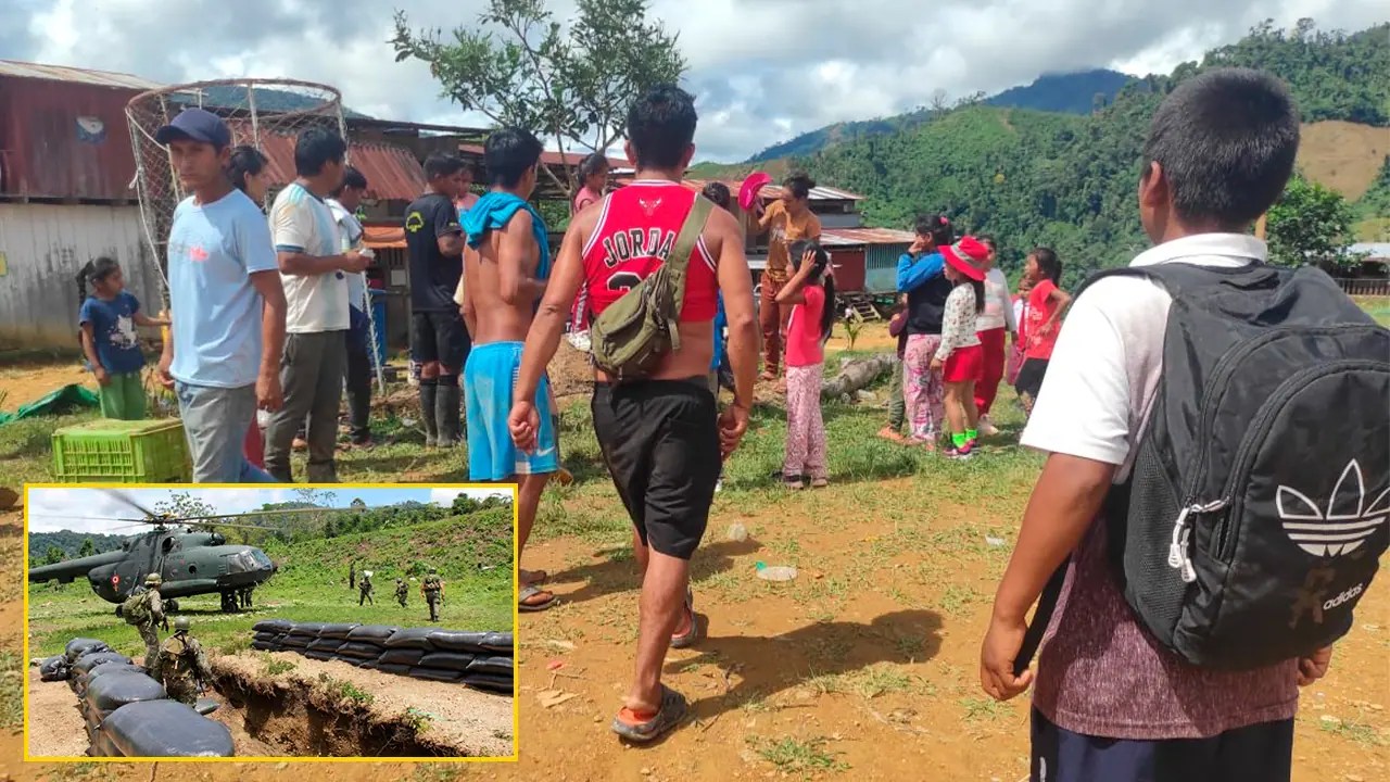 población del vraem exige paz y respeto en medio de enfrentamientos armados