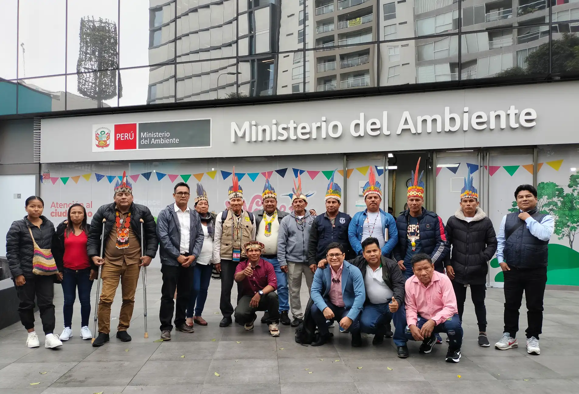 líderes indígenas del putumayo llegan a lima para exigir al serfor que revierta medidas que impiden crear áreas protegidas