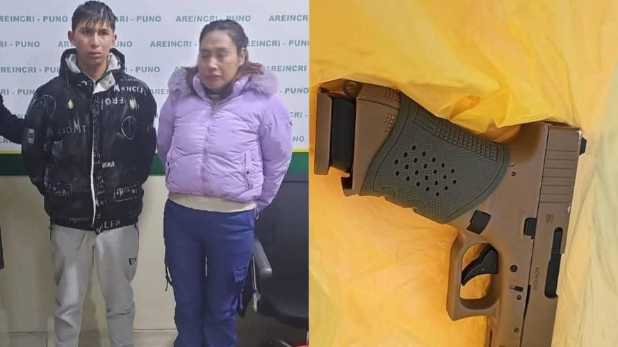 balacera en puno deja dos detenidos con celulares robados