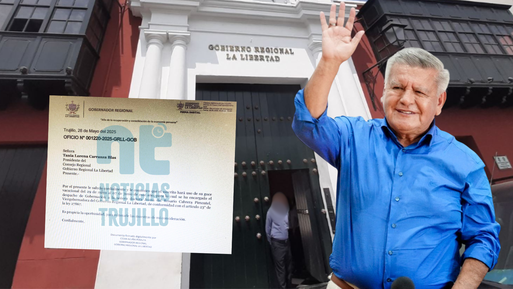 ¡lo hizo de nuevo! césar acuña otra vez de vacaciones en medio de ola de inseguridad en la libertad