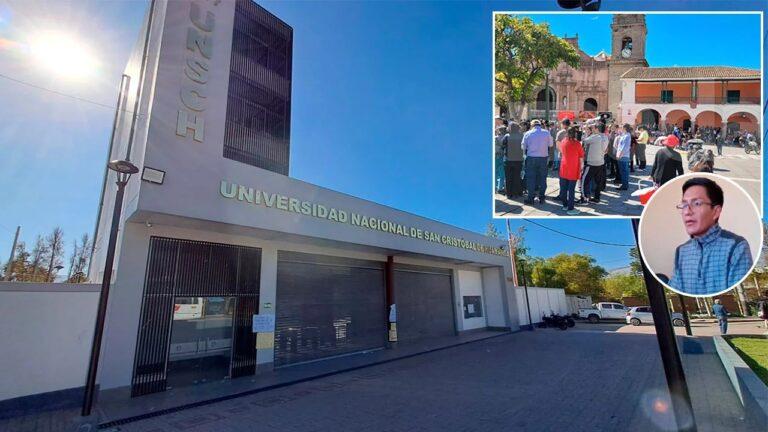 ayacucho: estudiantes mantienen toma de locales en la unsch