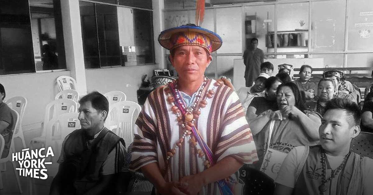 líder yanesha se presenta en la comisaría de huancayo, luego de tres días de estar desaparecido