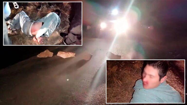 ayacucho: pasajeros convierten desesperación en valor y capturan a presunto asaltante