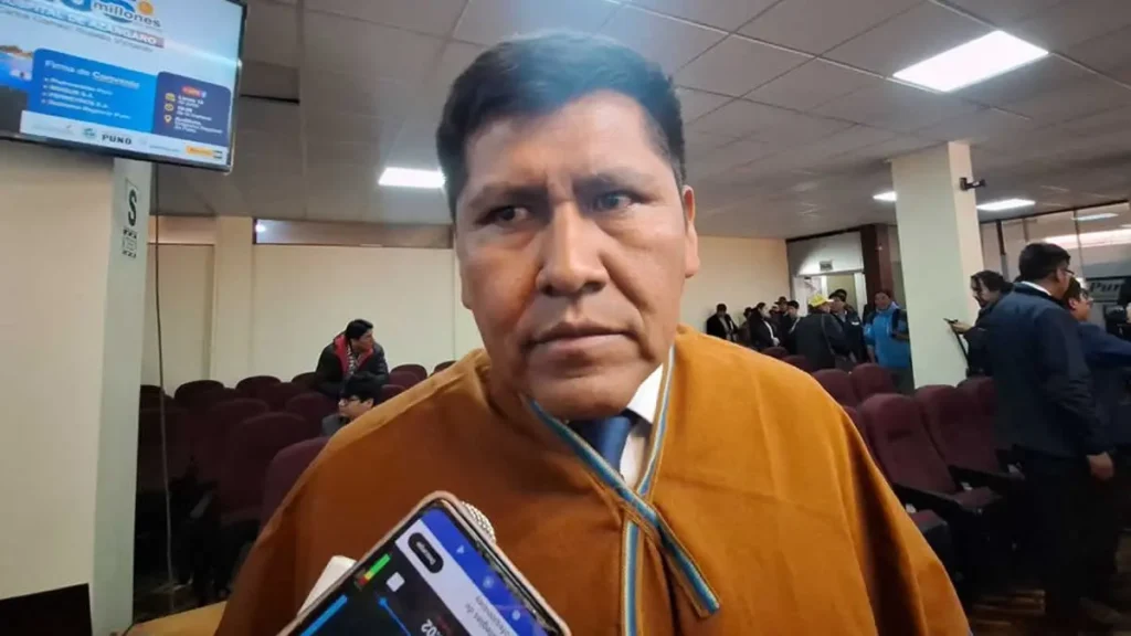 gobernado de puno rechaza ultimátum de 72 horas por dirigentes de cuenca ramis: "no funcionan así las cosas"