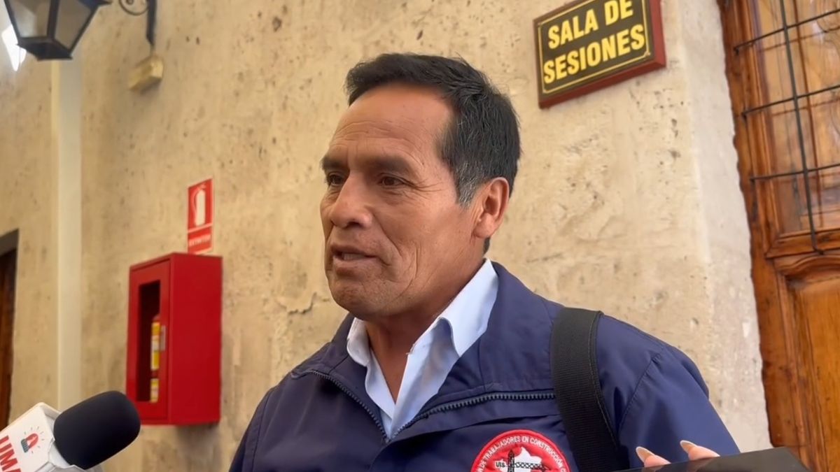 arequipa: conflicto con sindicato de construcción civil por regreso de gerenta de trabajo