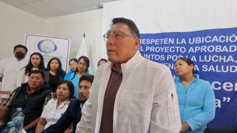 arequipa: tras confirmarse que no se cambiará sede, médicos de iren sur vigilarán que cumplan plazos