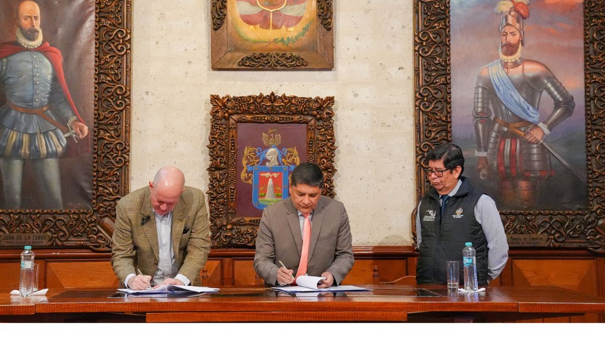 arequipa: mpa y ministerio de relaciones exteriores firman convenio para garantizar x congreso de lengua española