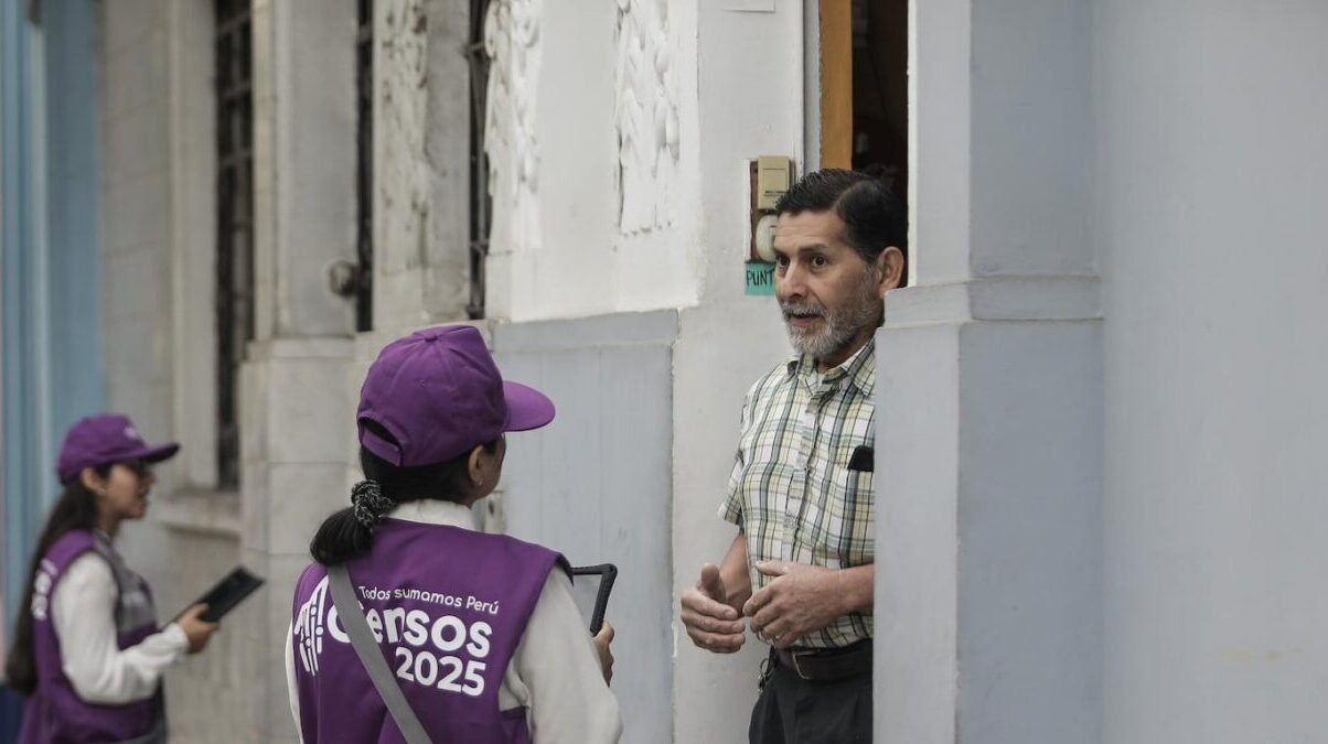 arequipa: solo un 2% de viviendas visitadas no recibió a censistas en esta primera etapa