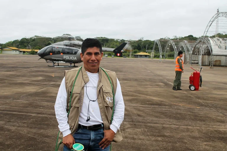 periodista manuel calloquispe recibe amenazas de muerte por investigar minería ilegal en madre de dios