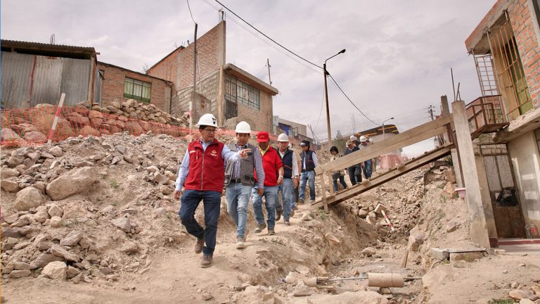 arequipa: expediente defectuoso provoca que obra de s/ 45 millones quede paralizada en mariano melgar