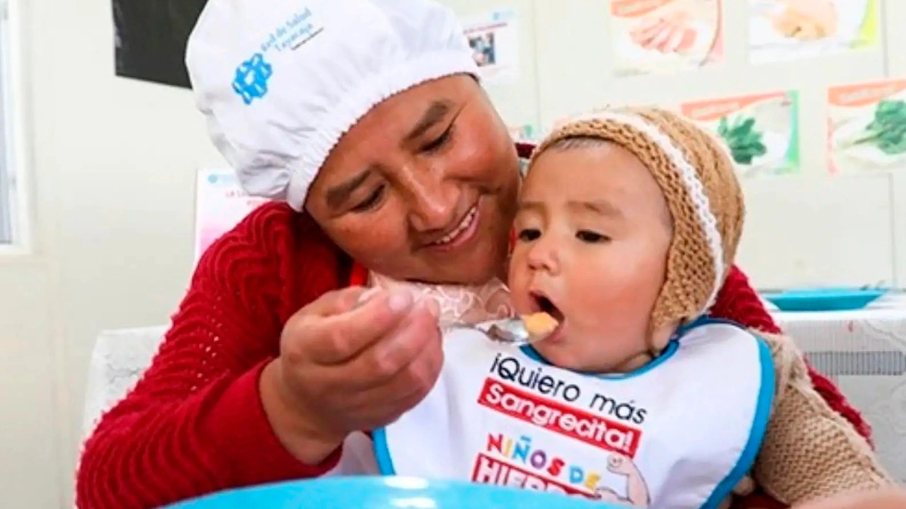 Anemia afecta al 75% de bebés de 6 a 9 meses en Ayacucho, alerta nutricionista