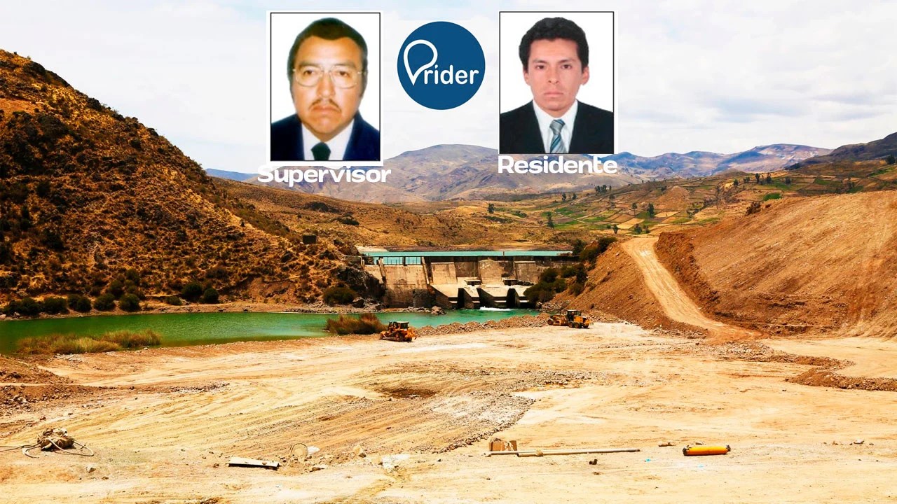 ayacucho: supervisor con doble contrato y residente faltón en obra de la presa de ancascocha