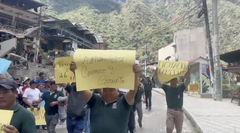 turismo en machu picchu en riesgo: anuncian paro en urubamba contra perurail y consettur