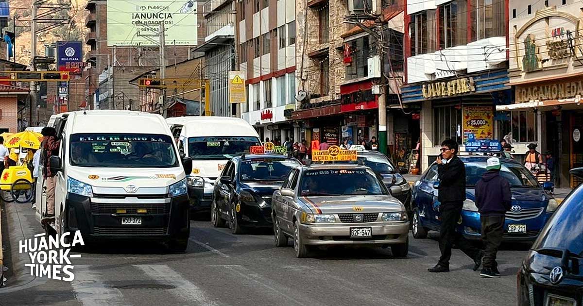 huancayo tendrá plan regulador de rutas para el transporte urbano recién en mayo del 2026