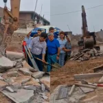 obras de huanchaquito bajo destruidas