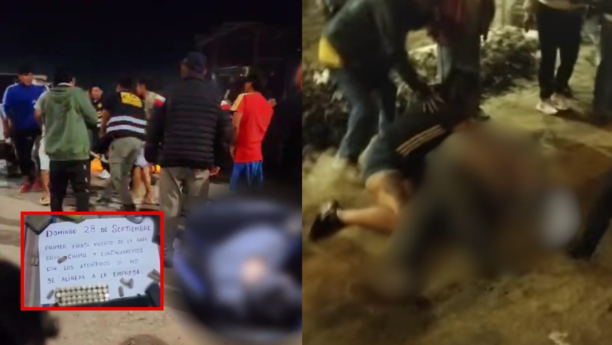 Dos asesinatos en una misma noche estremecen La Libertad