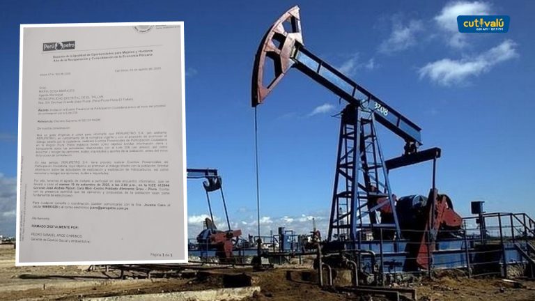 bajo piura: comuneros rechazan contratación y perforación del lote 208 que pretendería otorgar perupetro