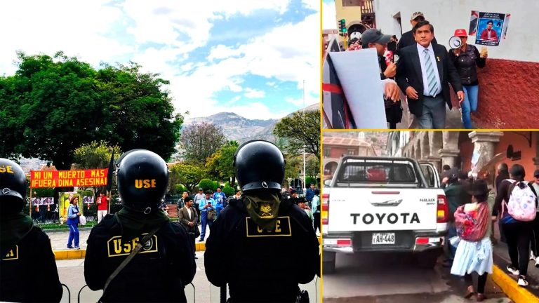 ayacucho: deudos del 15 de diciembre expulsan al ministro de agricultura y a congresista
