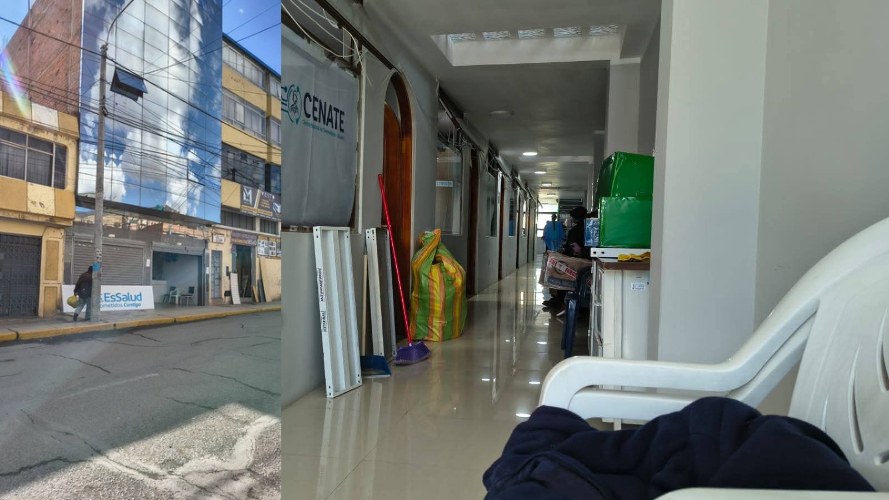 denuncian graves deficiencias en nuevo local del metropolitano essalud puno: filtraciones y roedores