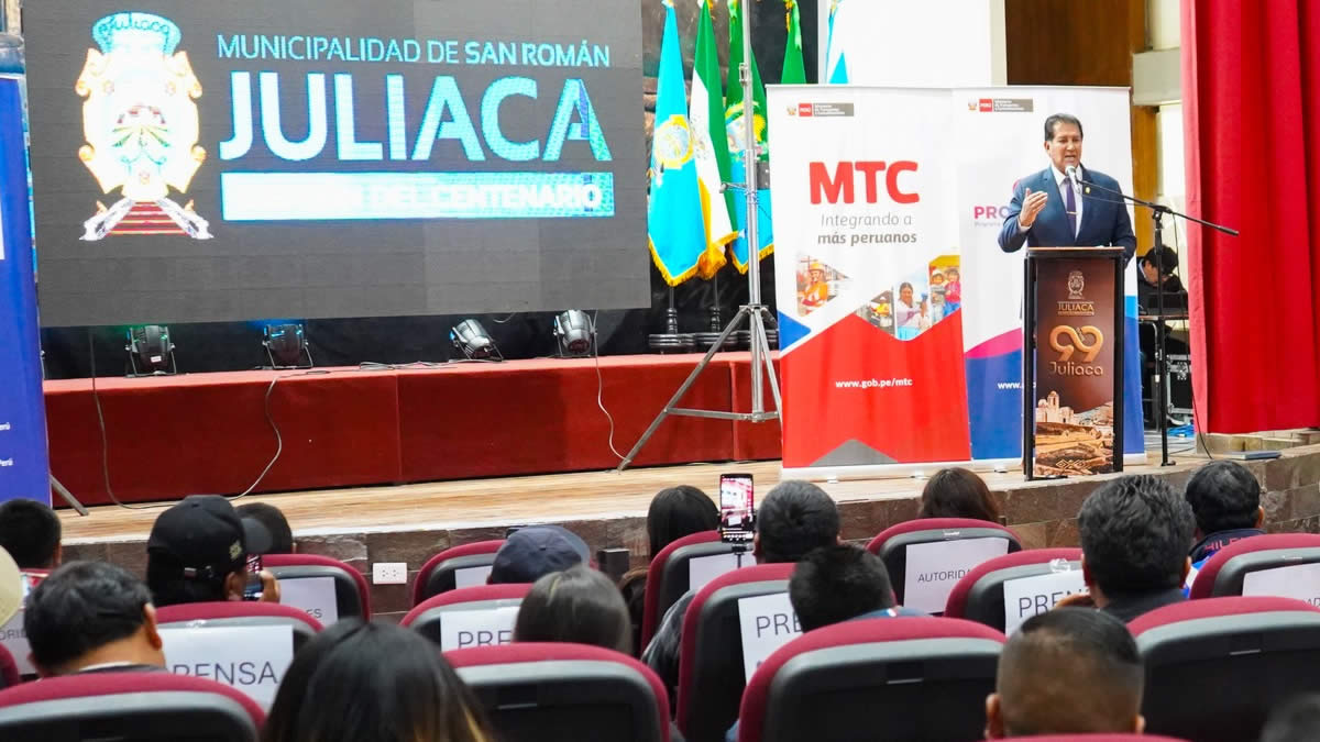 juliaca tendrá teleféricos y brt con plan de 6 millones