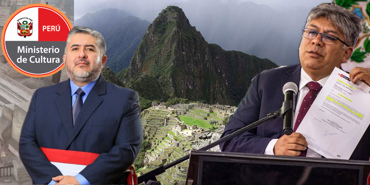 cusco: gobernador werner salcedo demanda al ministerio de cultura por gestión de machu picchu