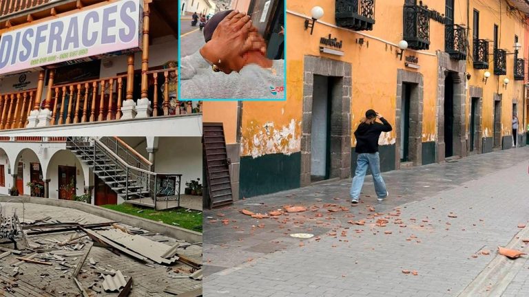 techos del centro histórico de ayacucho en riesgo de colapso por vientos huracanados