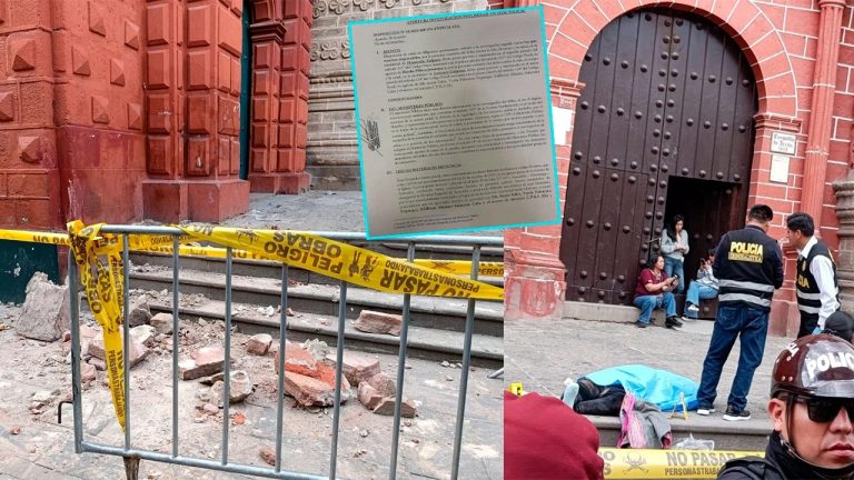 ayacucho: inician investigación preliminar por homicidio y lesiones culposas tras derrumbe en oficina del arzobispado