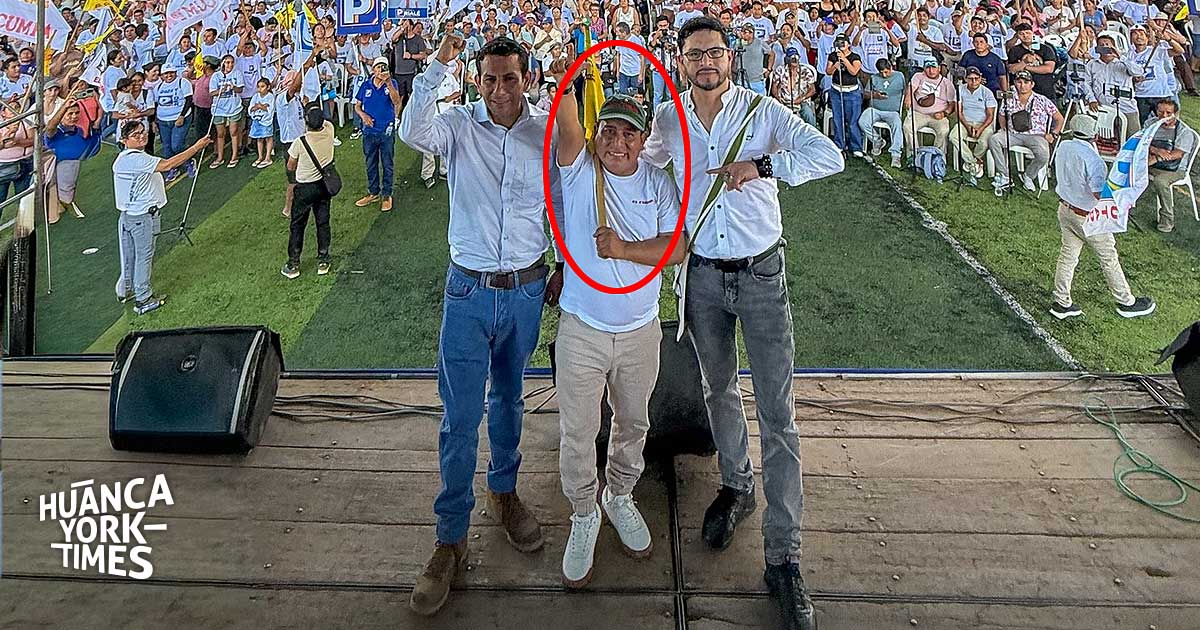 Chanchamayo: el ‘Cumpa’ Navarro violó la neutralidad electoral en mitin de Podemos, señala el Jurado Electoral