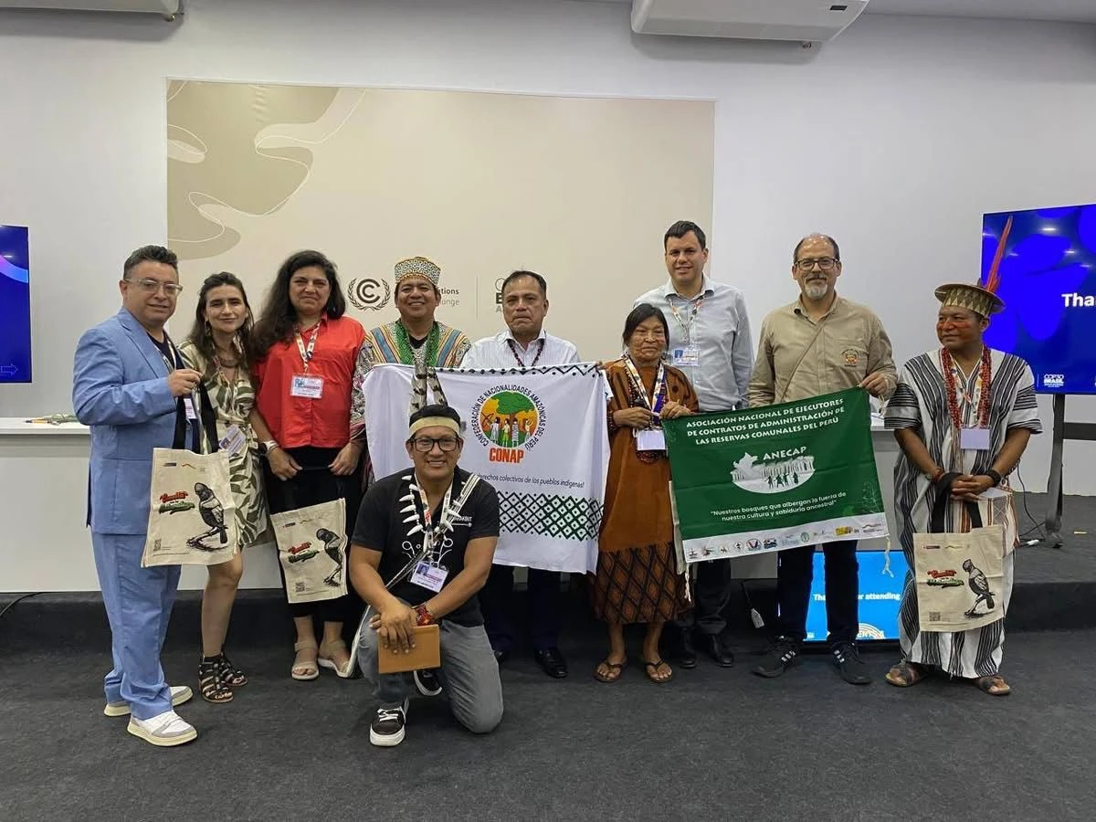 cop30: perú presenta modelo pionero de redd+ liderado por pueblos indígenas