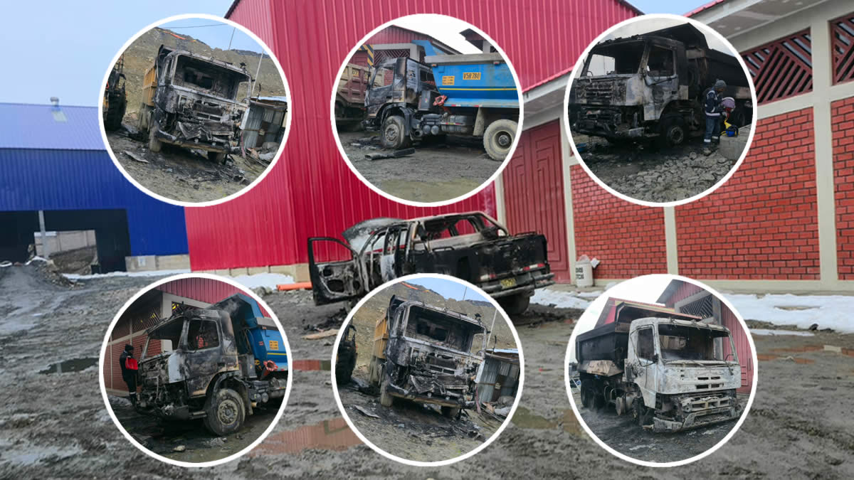 estalla la tensión: minero muere baleado en la rinconada tras violento incendio de campamentos