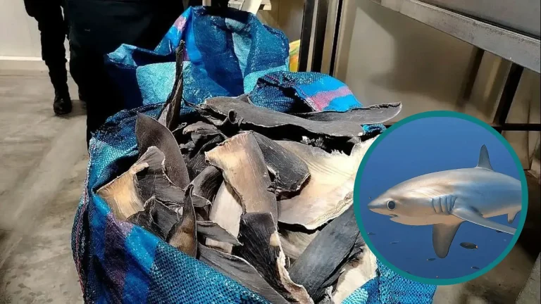 incautan más de 12 toneladas de aletas de tiburón en operativo contra red criminal en el callao