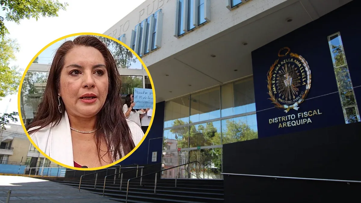 arequipa: trabajadores del ministerio público protestan por sueldo que se mantiene hace 10 años