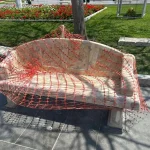 bancas de la plaza primera