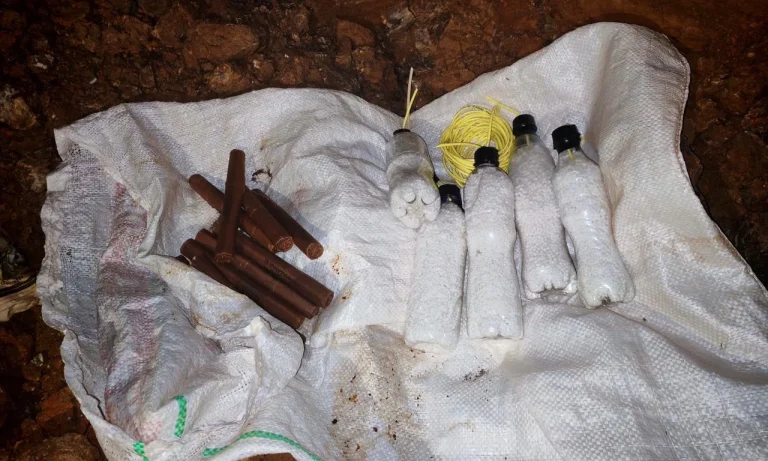 huánuco: decomisan explosivos y detectan socavones usados para minería ilegal en yacus