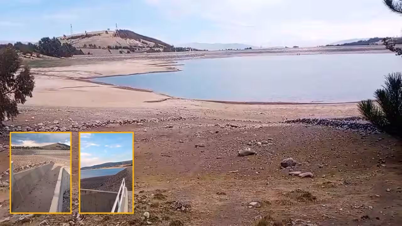 ausencia de lluvias reduce drásticamente la presa cuchoquesera y activa alerta hídrica