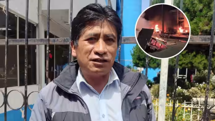 Juliaca: Vecinos queman local nocturno tras hallar cadáver en San Julián