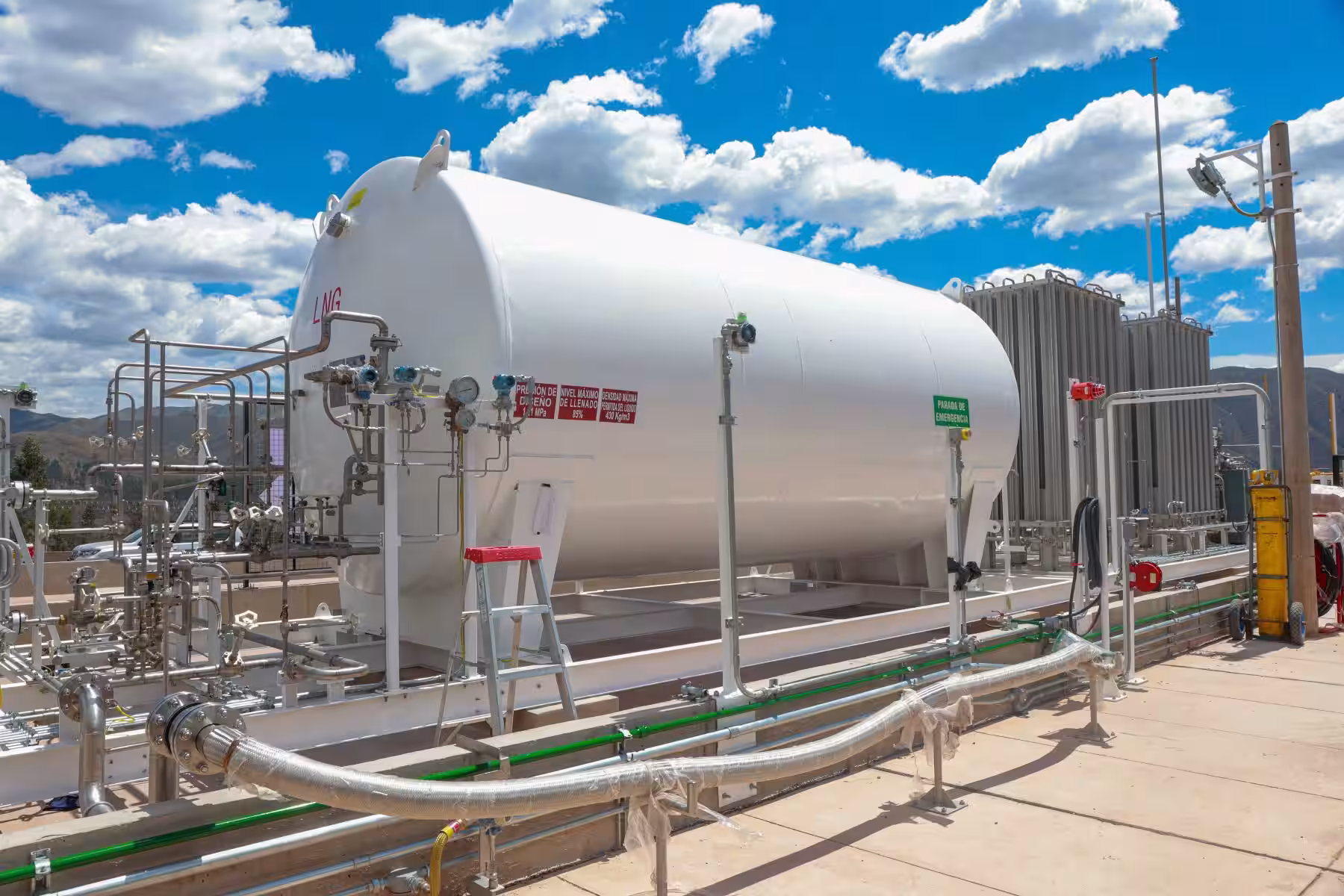 espinar tendrá la segunda planta de gas natural en cusco para masificar el recurso en comunidades del sur