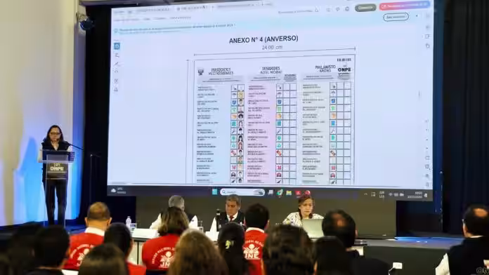 ONPE publica diseños definitivos de la cédula de sufragio para las elecciones generales