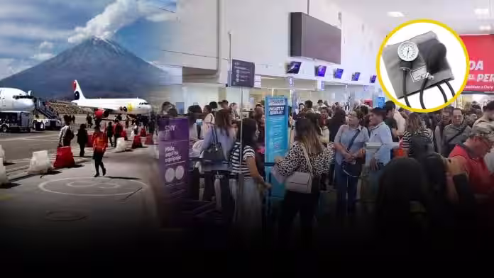 Mal tiempo obligó a cancelar nuevamente numerosos vuelos en aeropuerto de Arequipa