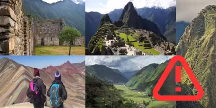 Cusco activa alerta máxima en complejos arqueológicos por intensas lluvias