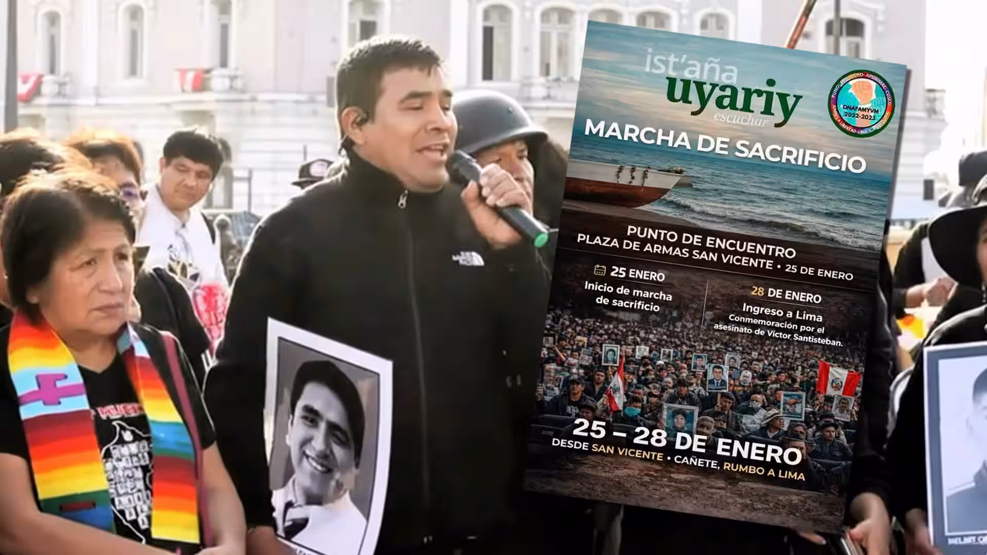 familiares de víctimas del 2022 2023 convocan marcha nacional por justicia y reparación