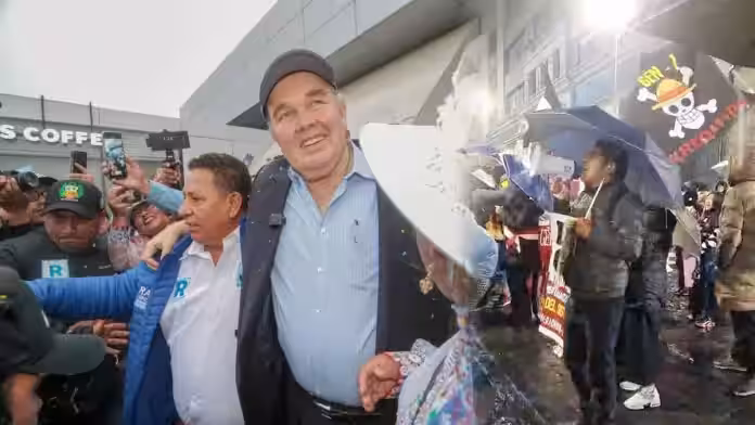 La ‘ola celeste’ de Rafael López Aliaga encuentra resistencia en Arequipa